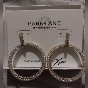 Park Lane Pearl & Crystal Earrings